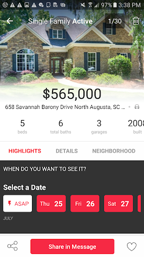 Blanchard & Calhoun Homes Screen 2