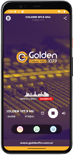 Golden FM 107.9 Río Cuarto Screen 2