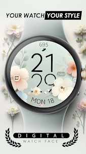 Pastel Blossom Watch Face