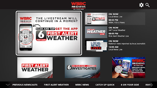 Screenshot of WBRC 6 News