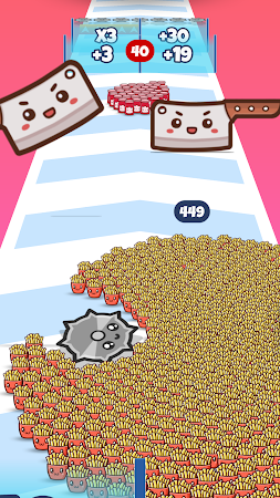 Game screenshot Food Run - Crowd Control Game apk download