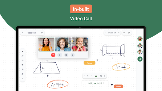 Realtime whiteboard sale