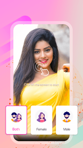 Android application Jogan - Chat par appel vidéo screenshort
