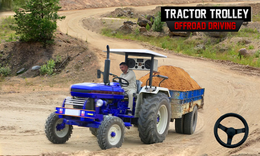 Android application Village Tractor Trolley Driver screenshort