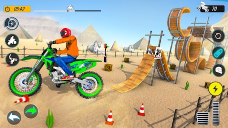 Bike Stunts Race Bike Games 3D