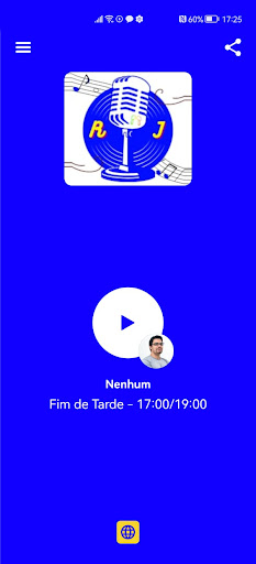 Android application Rádio Jovem screenshort