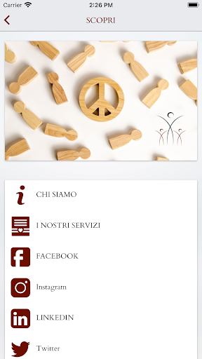 Android application SPF Mediazione Vincente screenshort