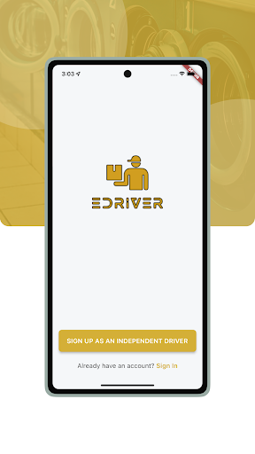 Android application Easyclean Driver screenshort