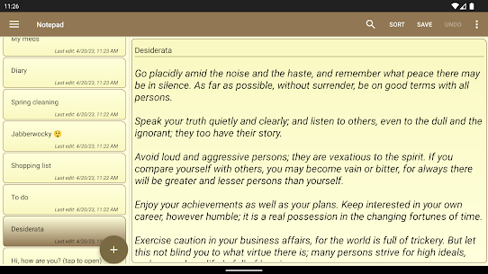 Notepad – simple notes 9