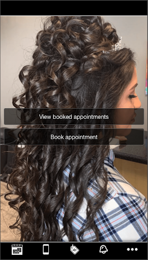 Android application B AND B HAIR STUDIO screenshort