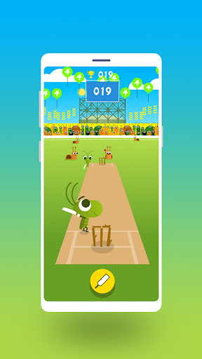Android application Cric Game - Doodle Cricket screenshort