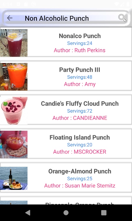 Punch fruit juice recipe - 6.0 - (Android)