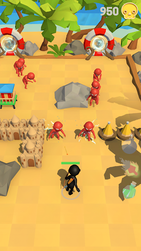 Stickman - archery war Screen 3