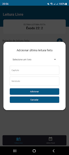 Programação Leitura da Bíblia Screen 3