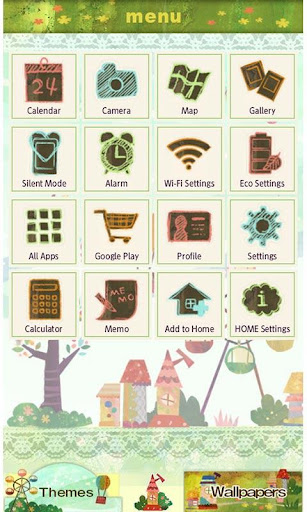 Picture Book Wallpaper Theme Screen 2