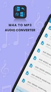 M4a to MP3 Audio Converter