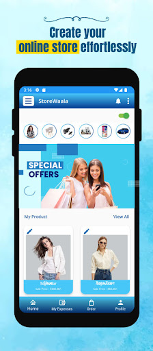 Android application StoreWaala - Retailer screenshort