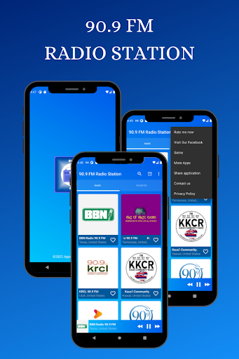 Android application 90.9 FM Radio Station Online screenshort