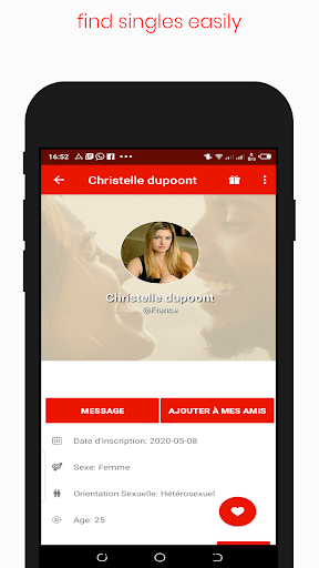 Android application Cocoado - dating with singles screenshort