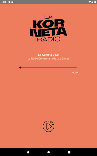 Radio La Korneta 92.5 Screen 3