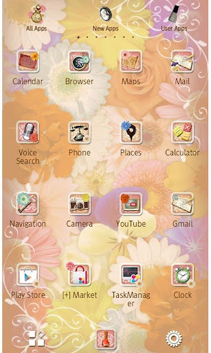 Flower Wallpaper Happiness Screen 3