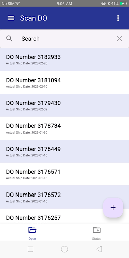 MFMB Logistics Screen 2