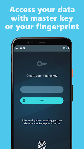 Android application KeyVault screenshort