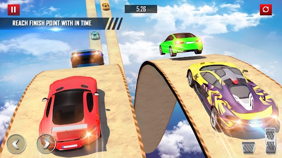 Mega Ramp Car Racing Master 3D Screenshot