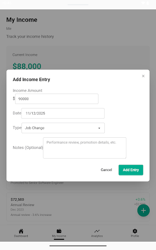 Income Tracker