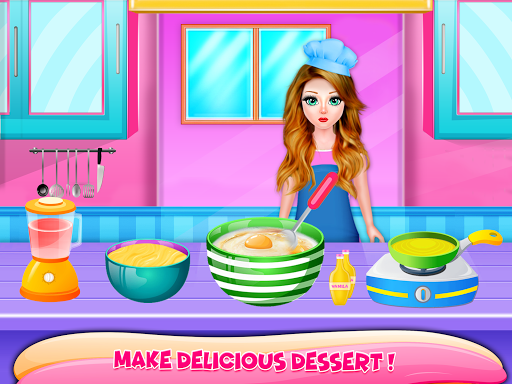 Cake Maker Sweet Food Chef Dessert Cooking Game 9.0 APK screenshots 9