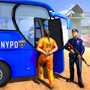 Offroad US Police Bus 2020 Criminal Transport Game