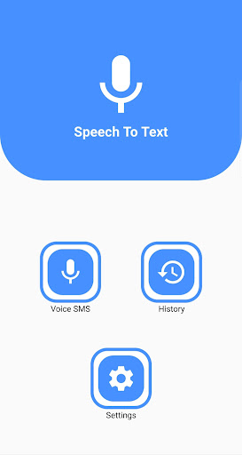 Speech To Text-Notes-Voice-SMS Screen 2