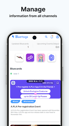 Bluetags Screen 3