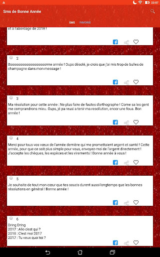 Aperçu de l'application