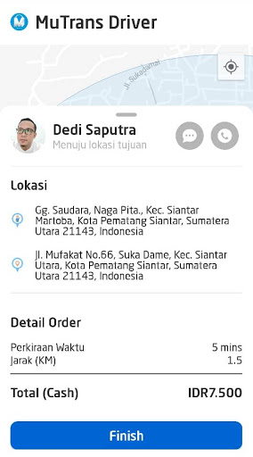 Mutrans Driver Screen 2