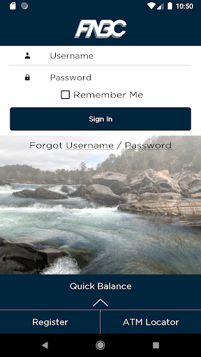 Android application FNBC Debit Card Hub screenshort