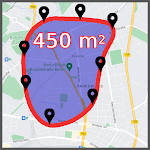 Cover Image of Baixar Medição de área terrestre - aplicativo de calculadora de área GPS  APK