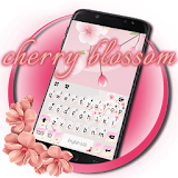 Keyboard - Cherry Blossom Pink Free Emoji Theme icon