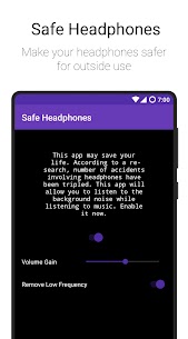 Safe Headphones MOD APK: hear clearly (PRO Unlocked) 1