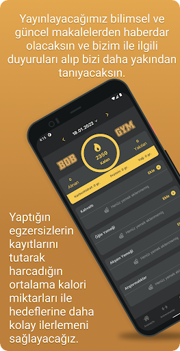 BOB GYM Screen 2