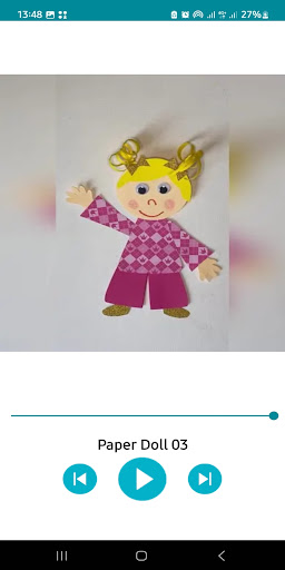 DIY Paper Doll Craft Screen 2