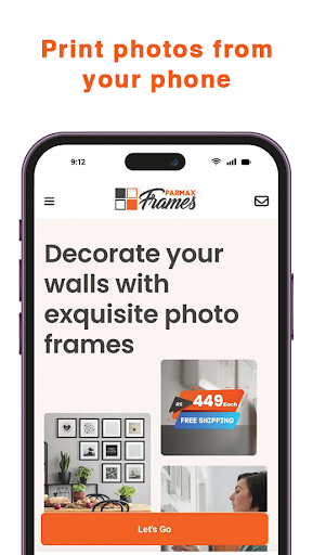 Android application Parmax Frames screenshort