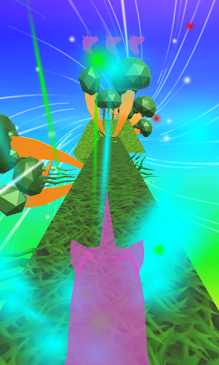 Android application Rainbow Unicorn Adventure Run screenshort