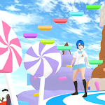 Cover Image of Tải xuống Lolipop candy obby anime girl  APK