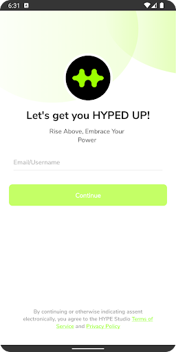 Android application HYPE Studio App screenshort