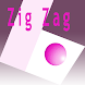 Zig Zag Pink Ball