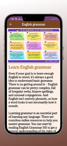 Learn English Screen 3