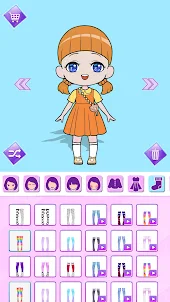Doll Dress Up: Anime Girl
