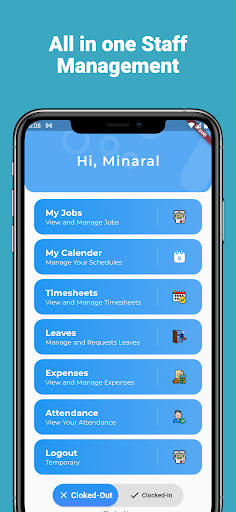 ServiceHub Staffs Screenshot