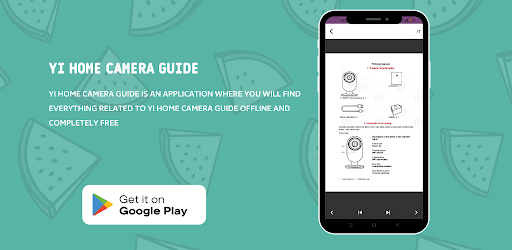 Android application YI Home Camera Guide screenshort